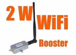 Stronger 2W/333DBm WiFi 802.11b/g Booster Amplifier
