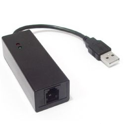 New USB 56K External Fax Data Modem Laptop Notebook Pc Computer Telephone