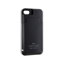 OLV 1680mAh bo?tier plastique avec batterie rechargeable  pour iPhone 4 (noir)