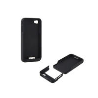 Batterie pack 4    2000mAh bo?tier plastique avec batterie rechargeable pour iPhone 4(noir)