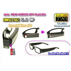 FULL HD 720P Spy Camera Glasses DVR Mini DV video recorder eyeware