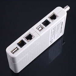 Remote RJ11 

RJ45 USB BNC LAN Network Phone Cable Tester