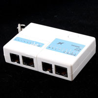 RJ45 RJ11 Mini Cat5 Network LAN Cable Tester keychain