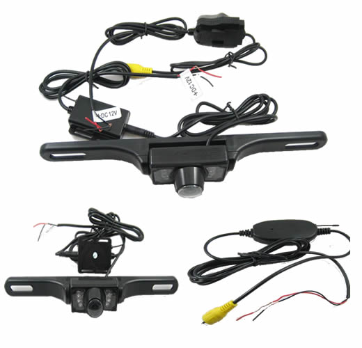 2.4G WIRELESS CAMERA CAR VEHICLE REARVIEW AV IN CABLE
