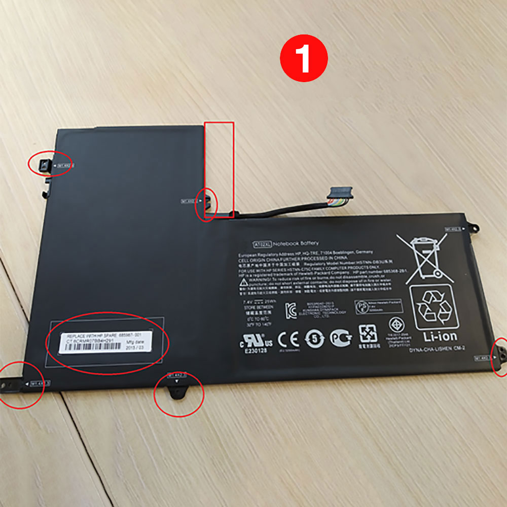 HP AO02XL batteries