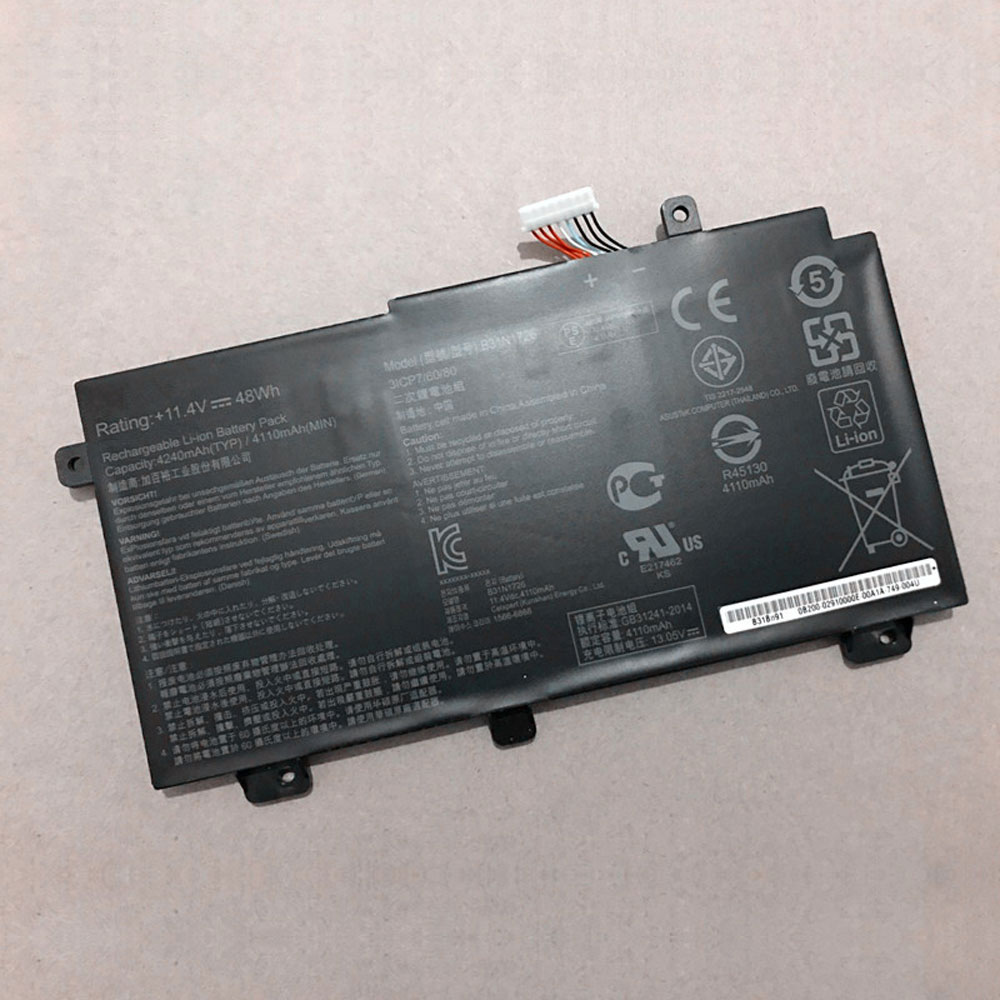 ASUS B31N1726 batteries