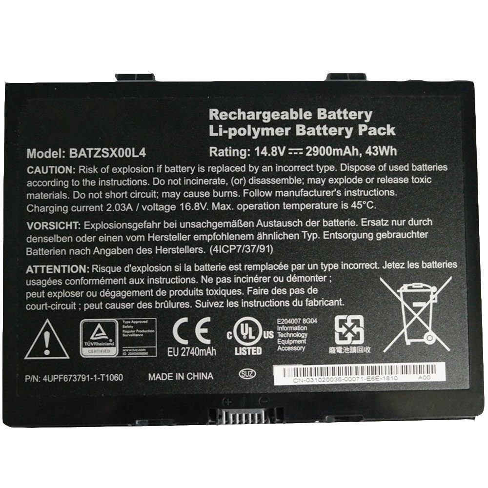 Motion BATZSX00L4 batteries