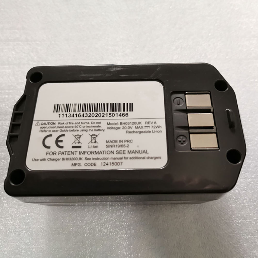 VAX BH03120UK batteries