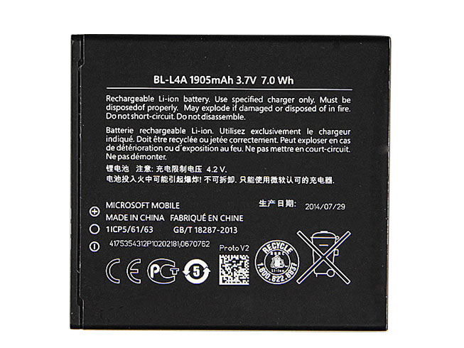 BL-L4A batteries
