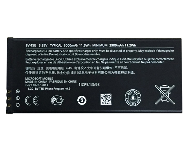 Microsoft BV-T5E batteries