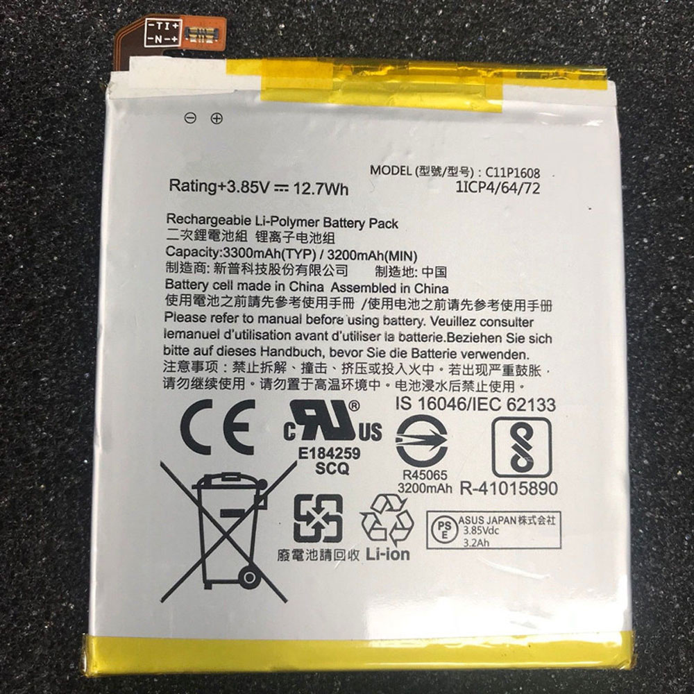 ASUS C11P1608 batteries