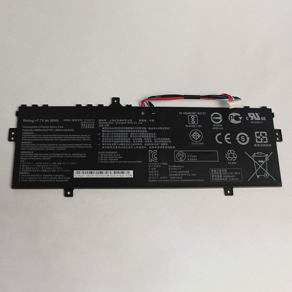 ASUS C21N1717 batteries