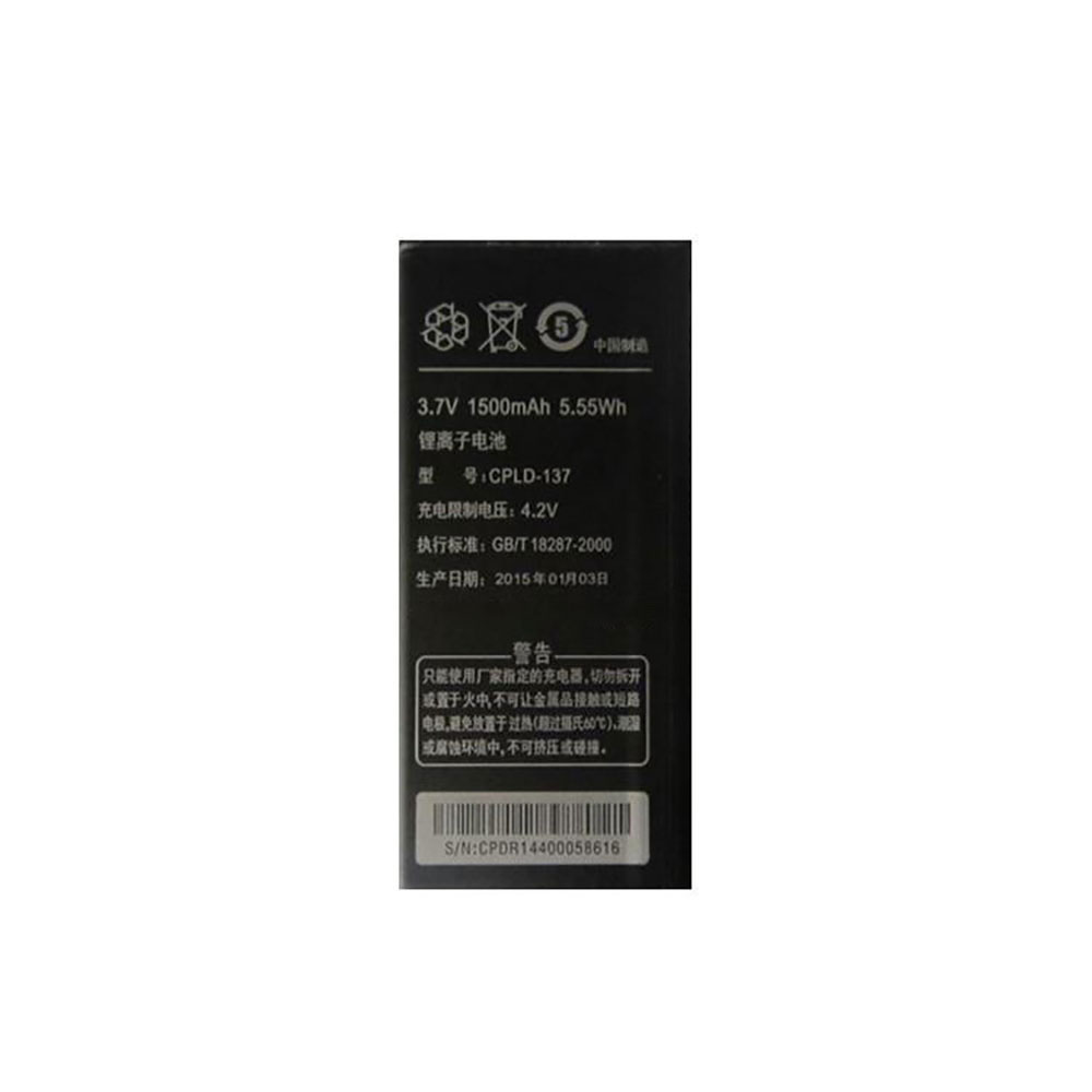 Coolpad CPLD-137 batteries
