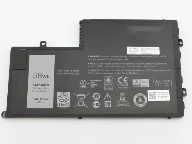 Dell 0PD19 1V2F6 batteries
