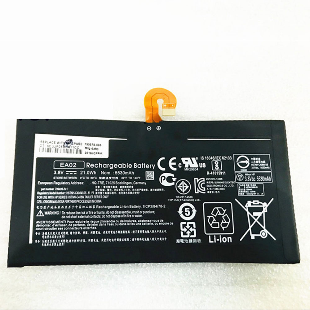 HP EA02 batteries