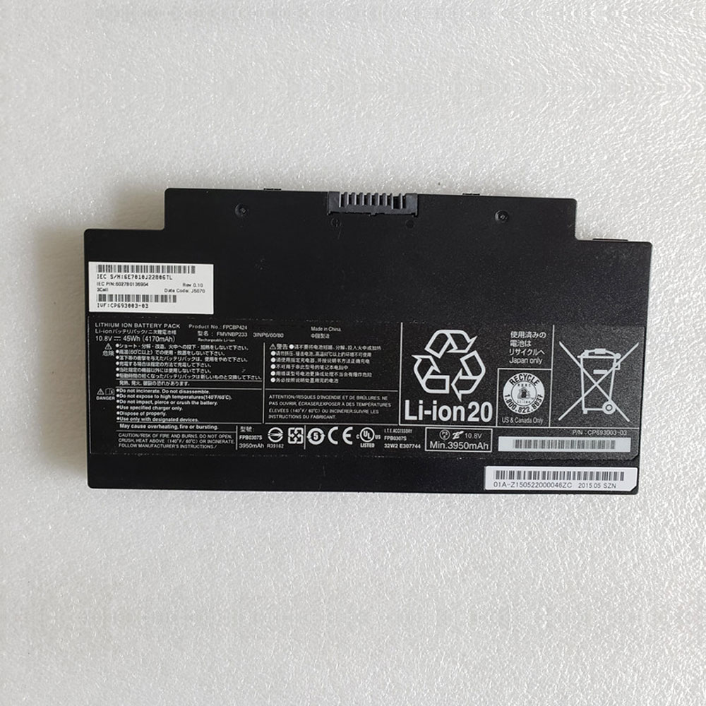 FUJITSU FPCBP424 batteries