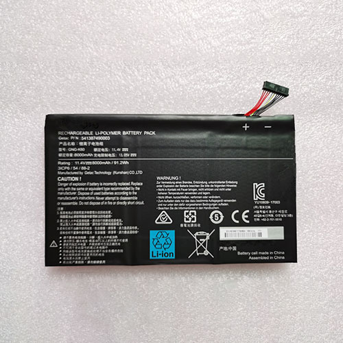 Gigabyte GNG-K60 batteries