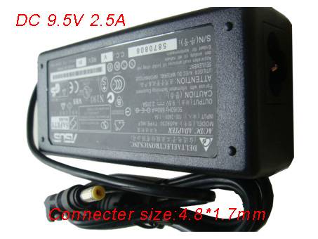 9.5V 2.5A 100-240V ac adapter