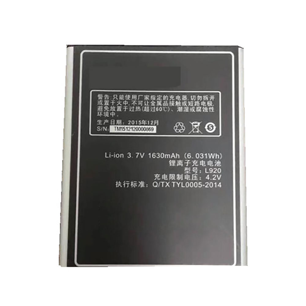 K-Touch L920 batteries