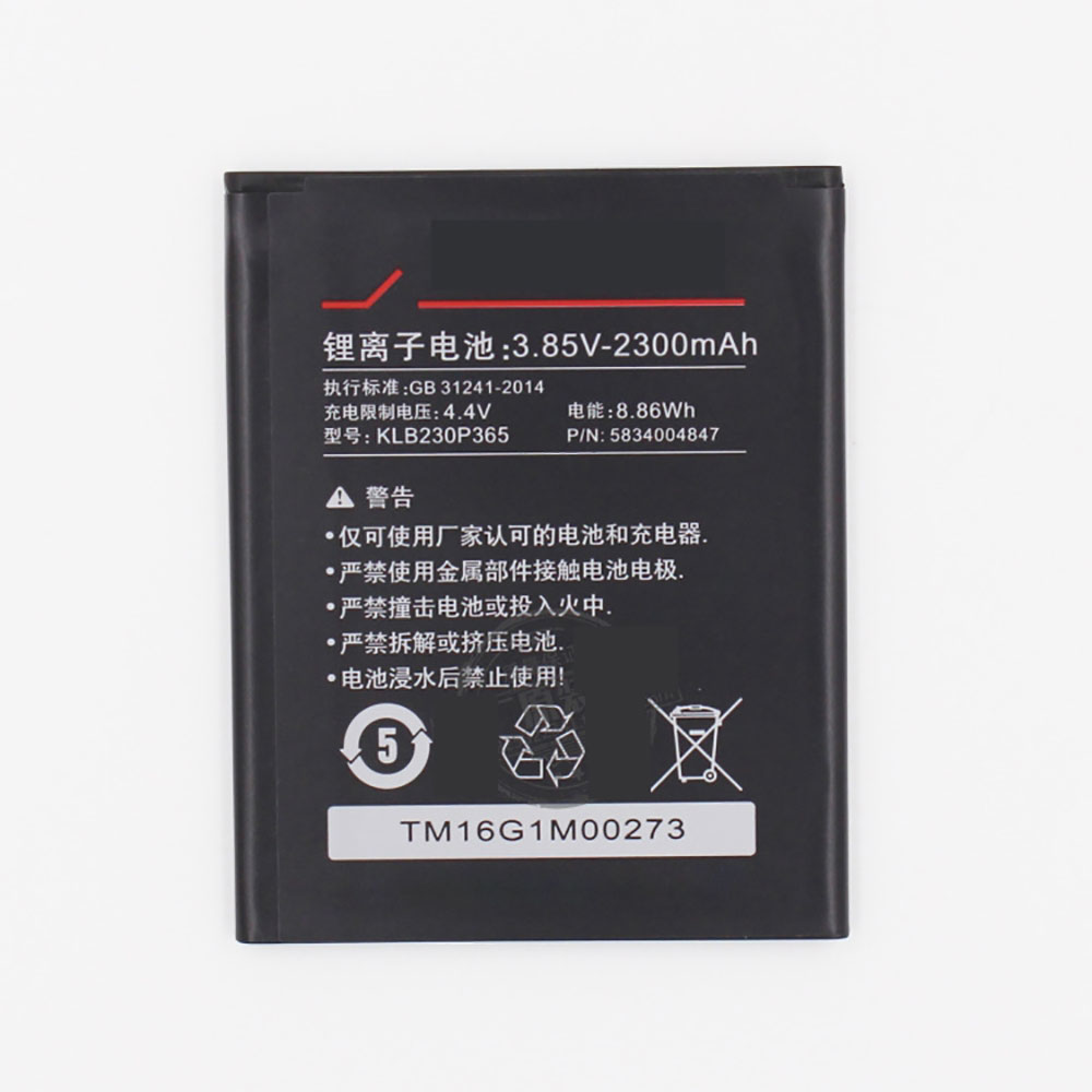 KLB230P365 battery