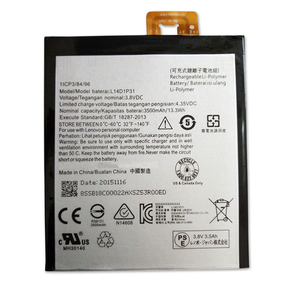 L14D1P31 battery