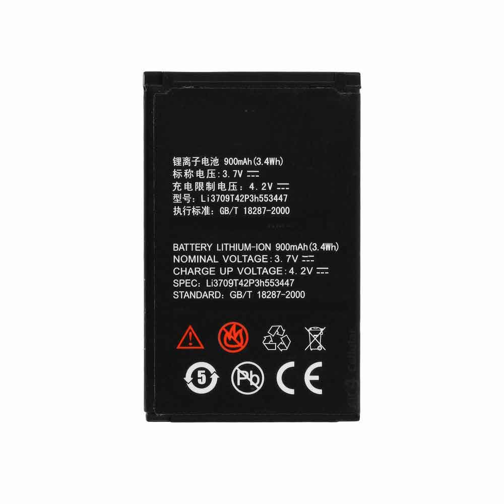 ZTE Li3709T42P3h553447 batteries