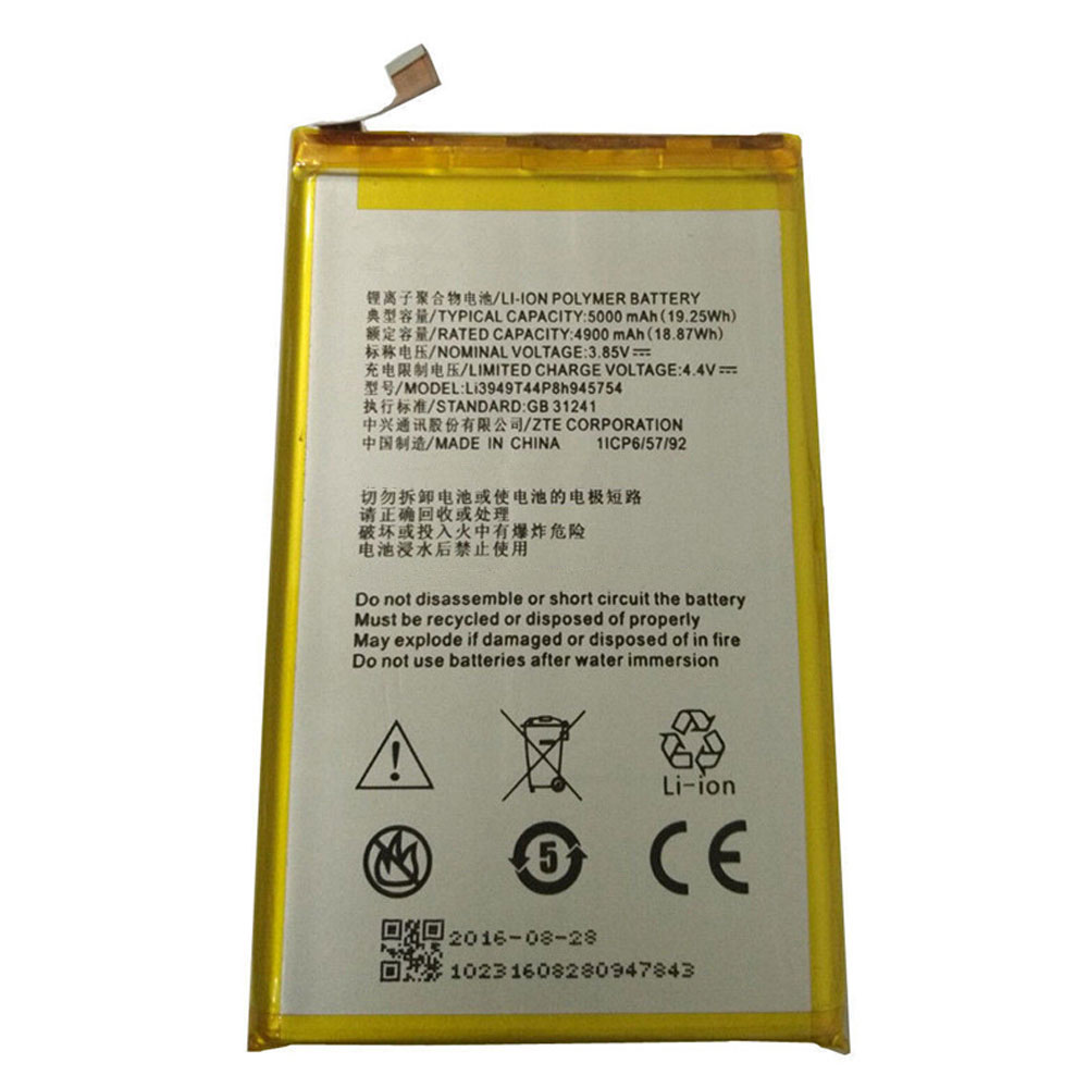 ZTE Li3949t44p8h945754 batteries