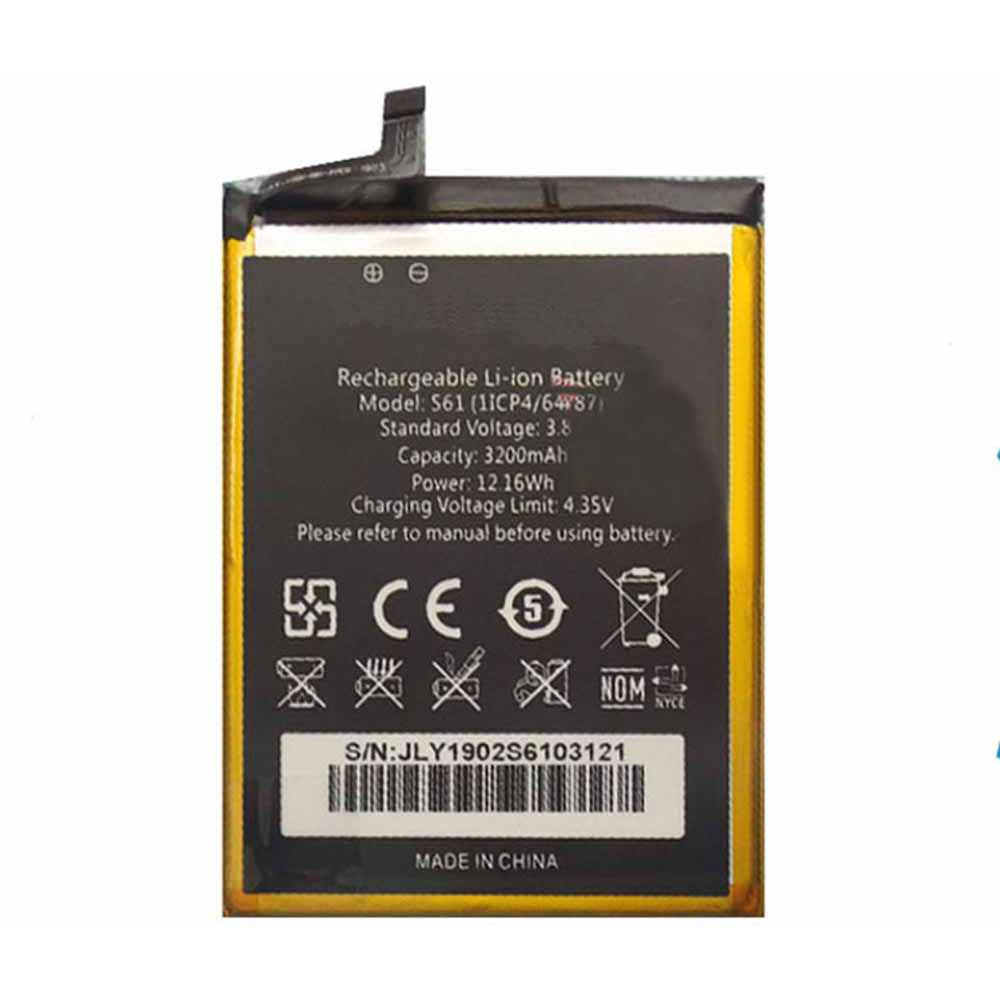 Oukitel S61 batteries