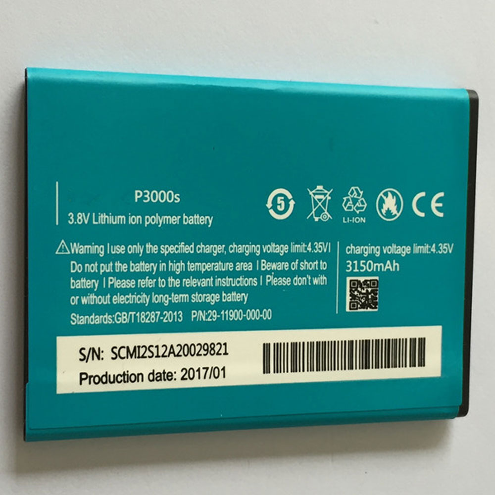 P3000S battery