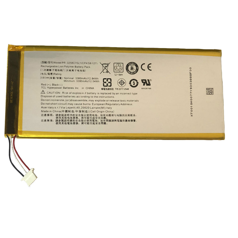 PR-3258C7G batteries