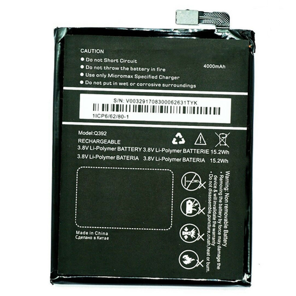 Micromax Q392 batteries