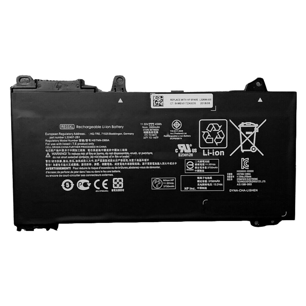 HP RE03XL batteries