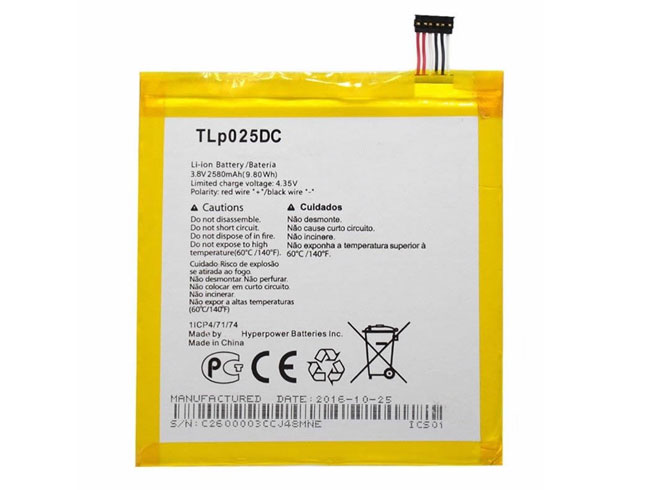 TLP025DC battery