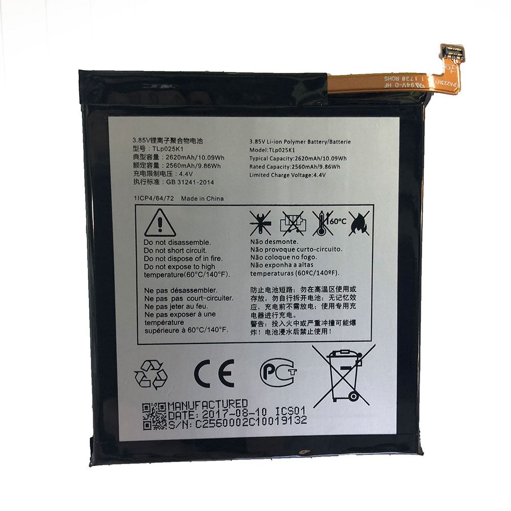 Alcatel TLP025K1 batteries