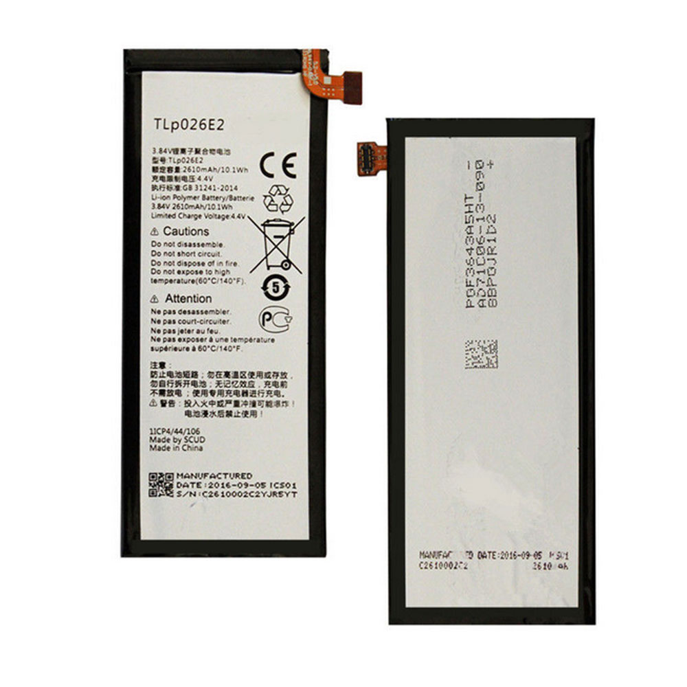 Alcatel TLp026E2 batteries