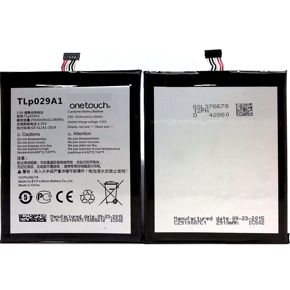 TLp029A1 batteries