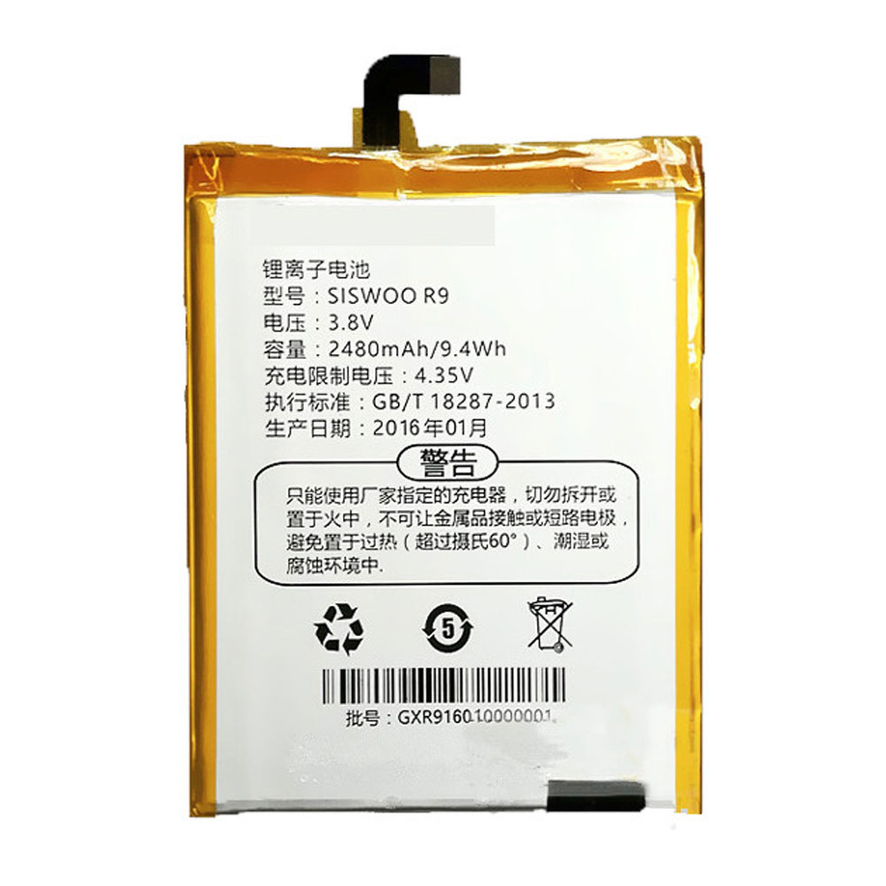 SISWOO R9 batteries