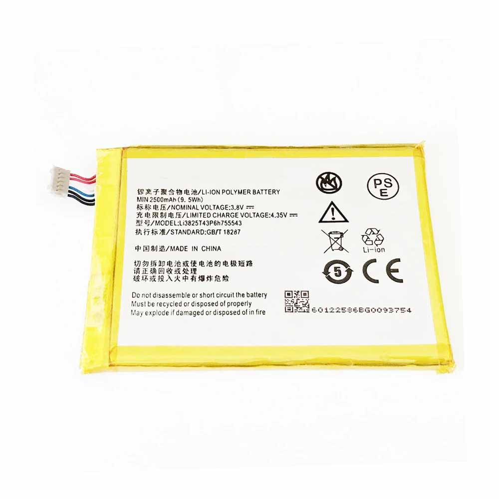 ZTE LI3825T43P6H755543 batteries