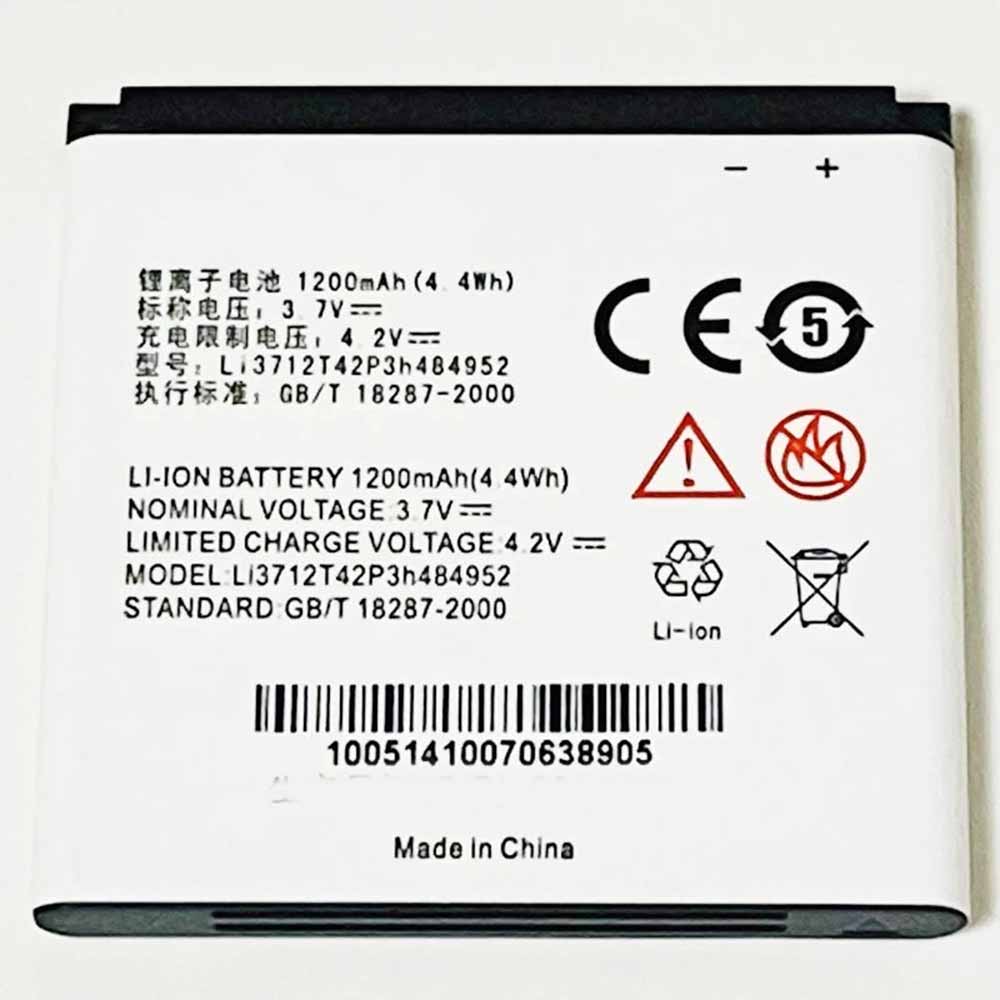 ZTE Li3712T42P3h484952 batteries