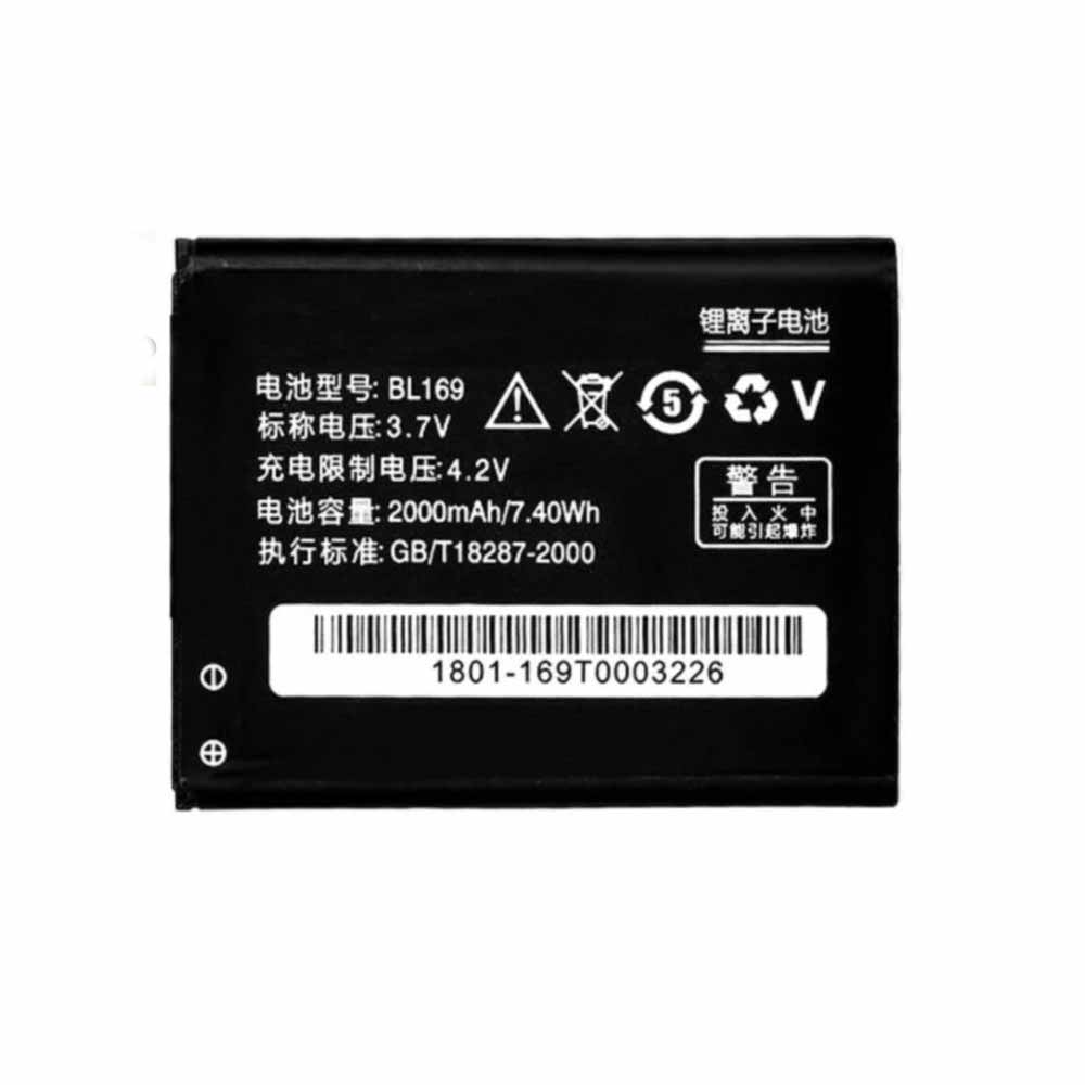 Lenovo BL169 batteries