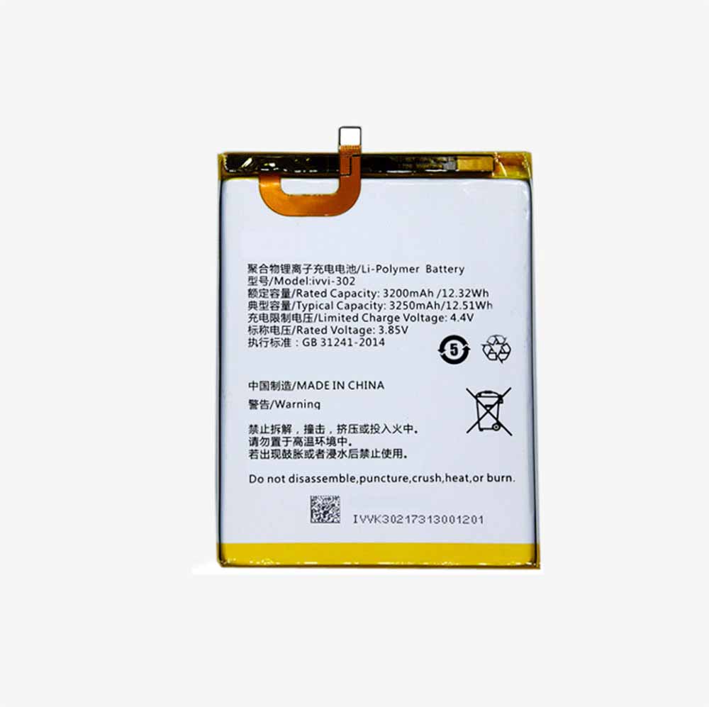 Coolpad ivvi-302 batteries