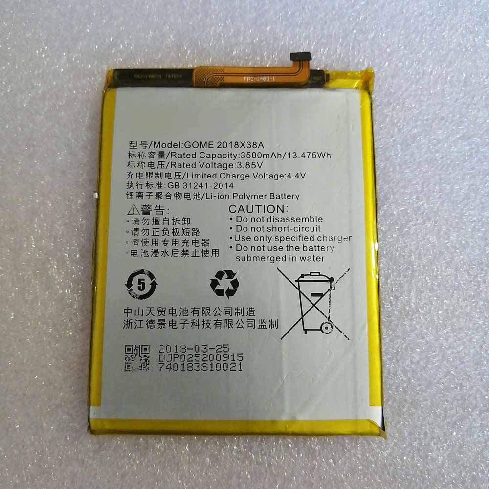 2018X38A battery