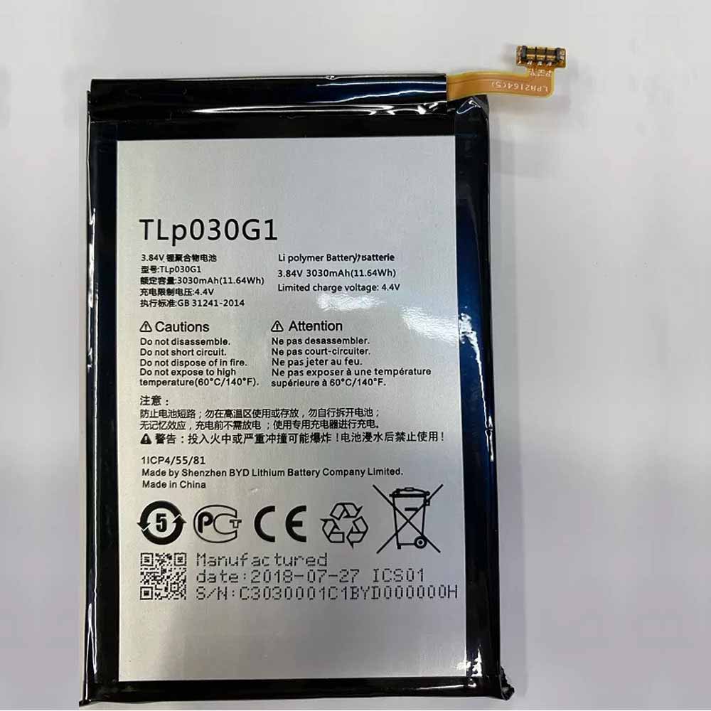 TCL TLP030G1 batteries