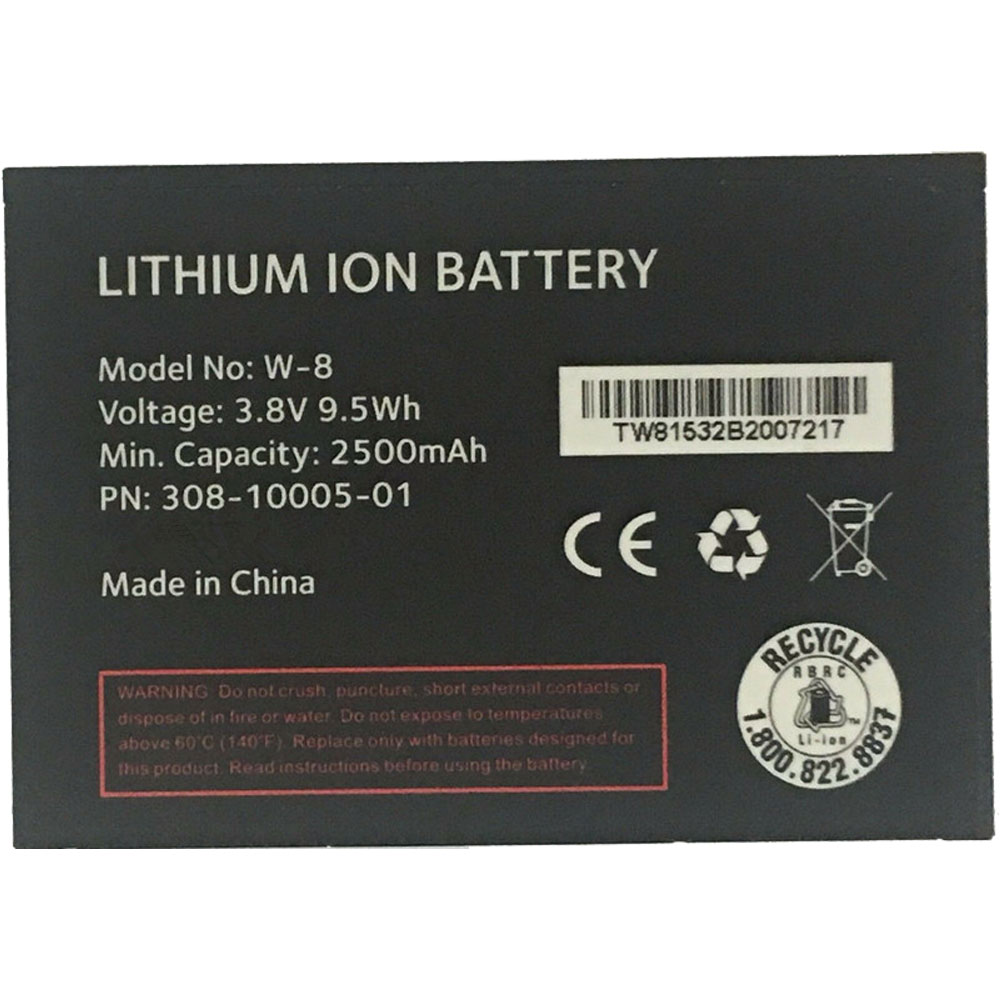 W-8 battery