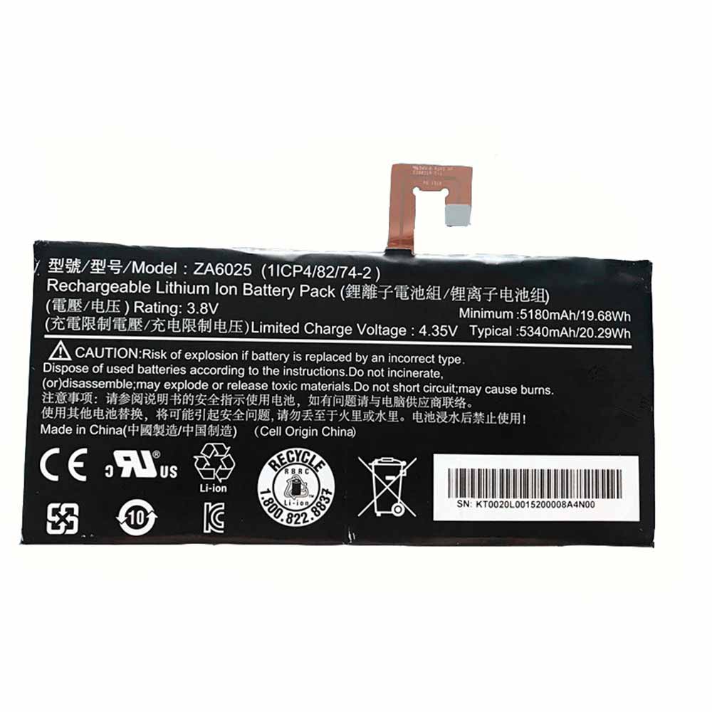 Acer ZA6025 batteries